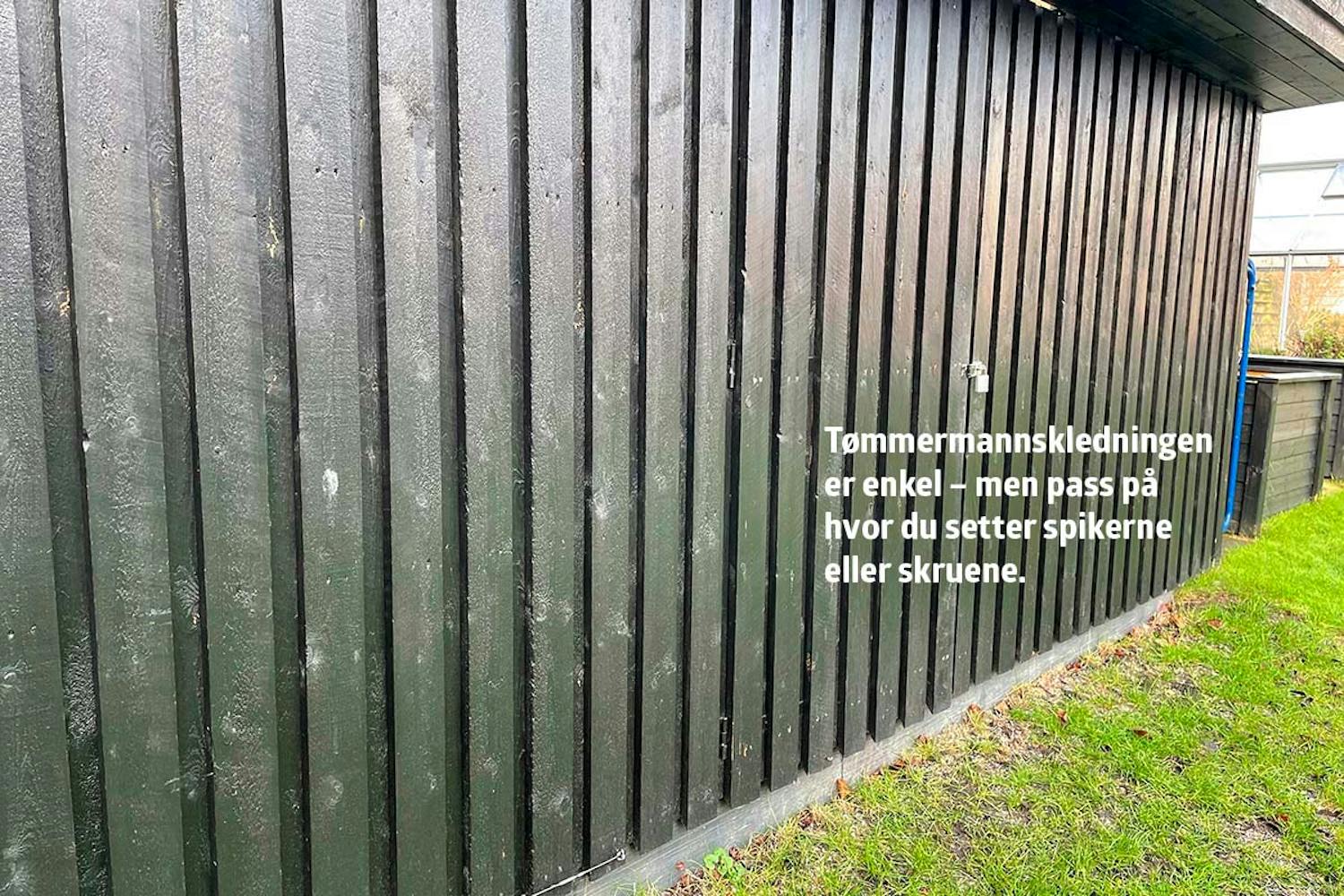 Tømmermannskledning Tømmermannskledning